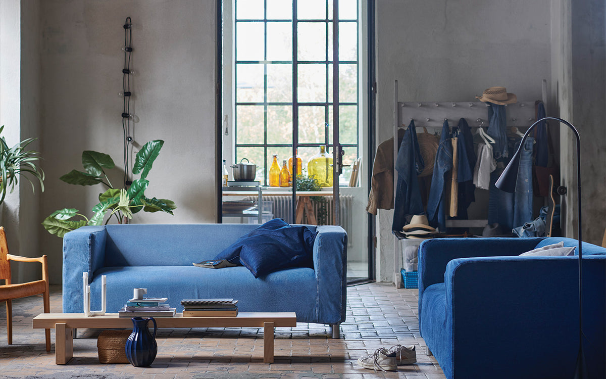 IKEA x MUD Jeans The iconic Klippan sofa goes circular MUD Jeans
