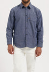 Chris Denim Shirt - Medium Stone