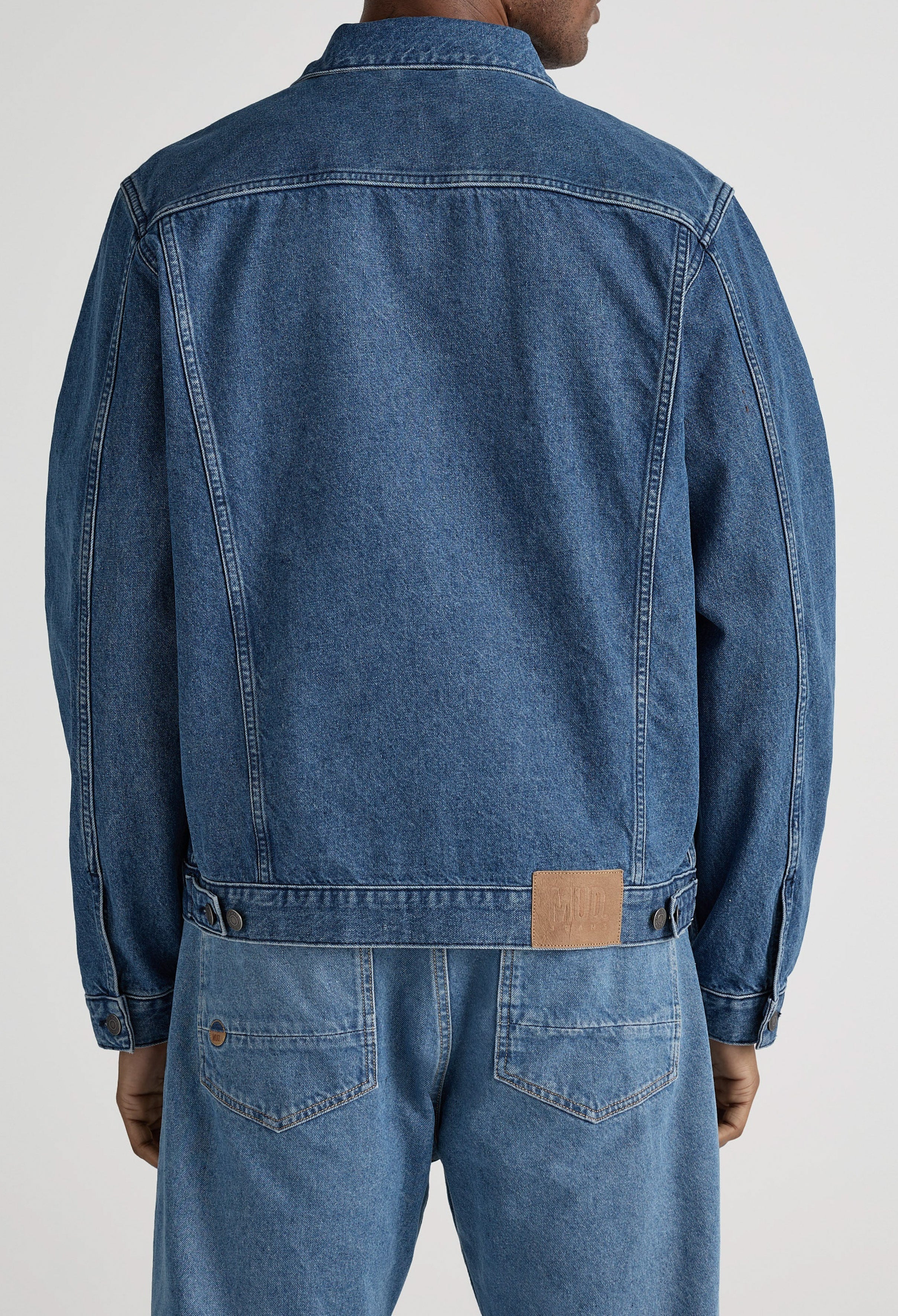 URU TRUCKER JACKET TYPE A 2023 Levi\u0027s® TRUCKER JACKET - Denim jacket - skyline⁄blue denim