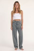 Brooke High Barrel Faded Grey - front