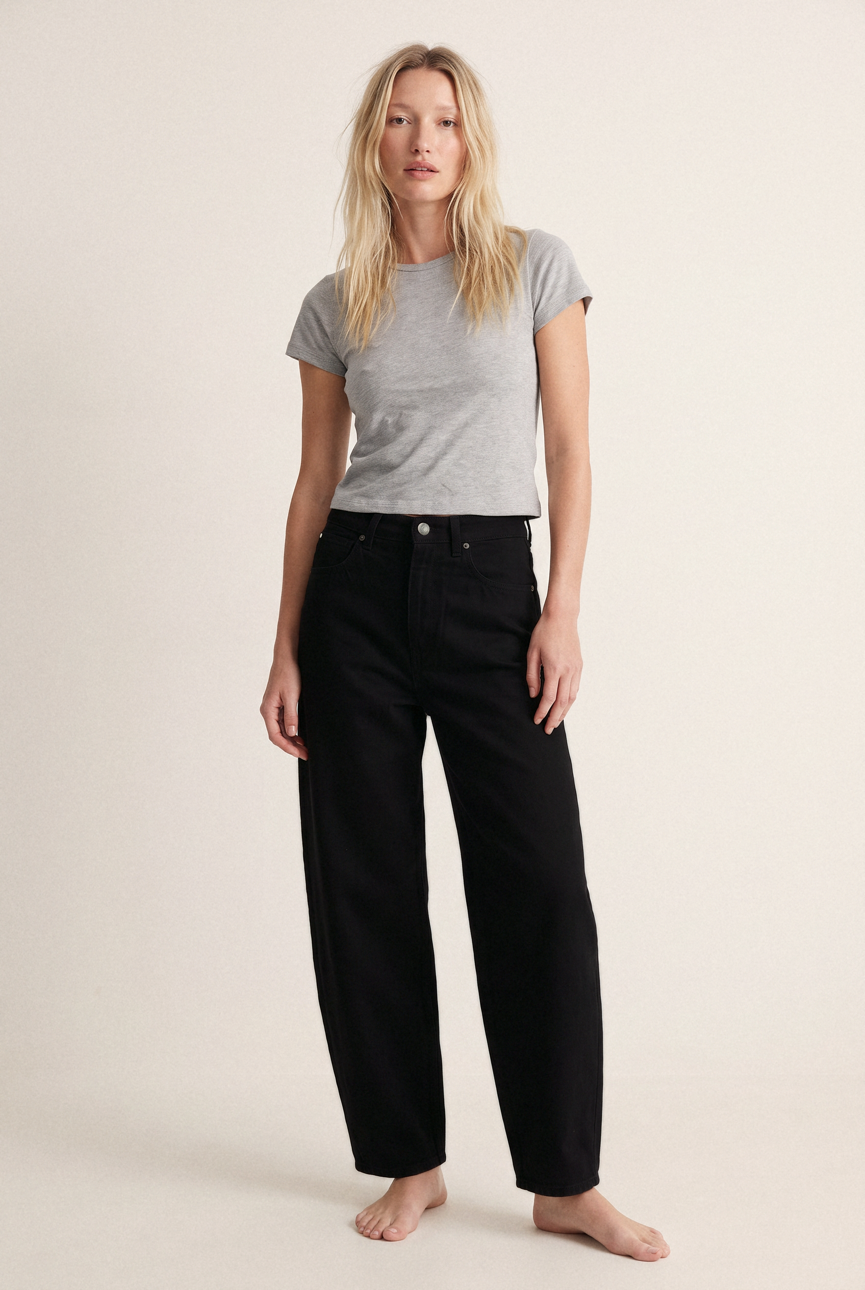 Brooke High Barrel Nero Nero - front