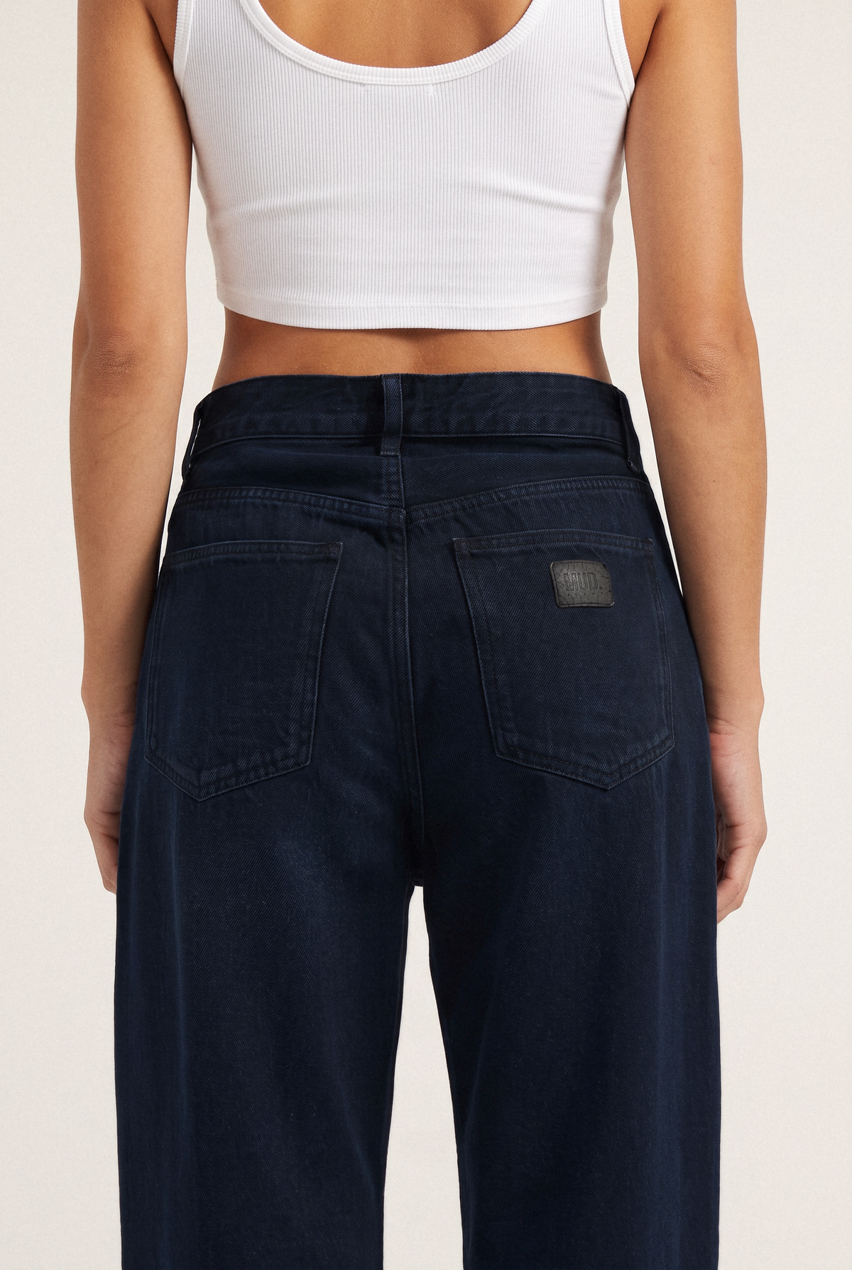 Brooke High Barrel Faded Ink - back pocket detail