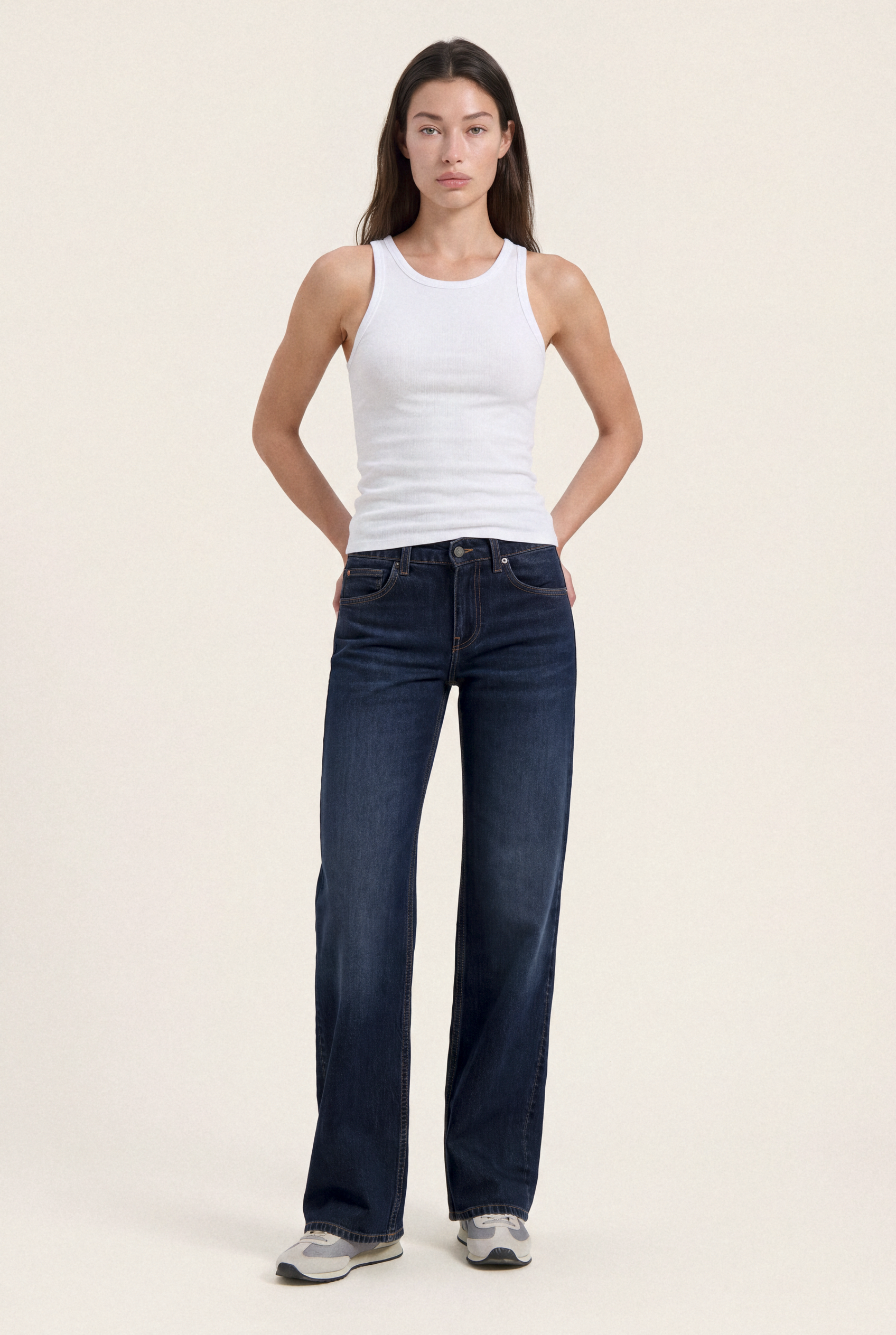 Cleo Mid Loose - Rustic Blue