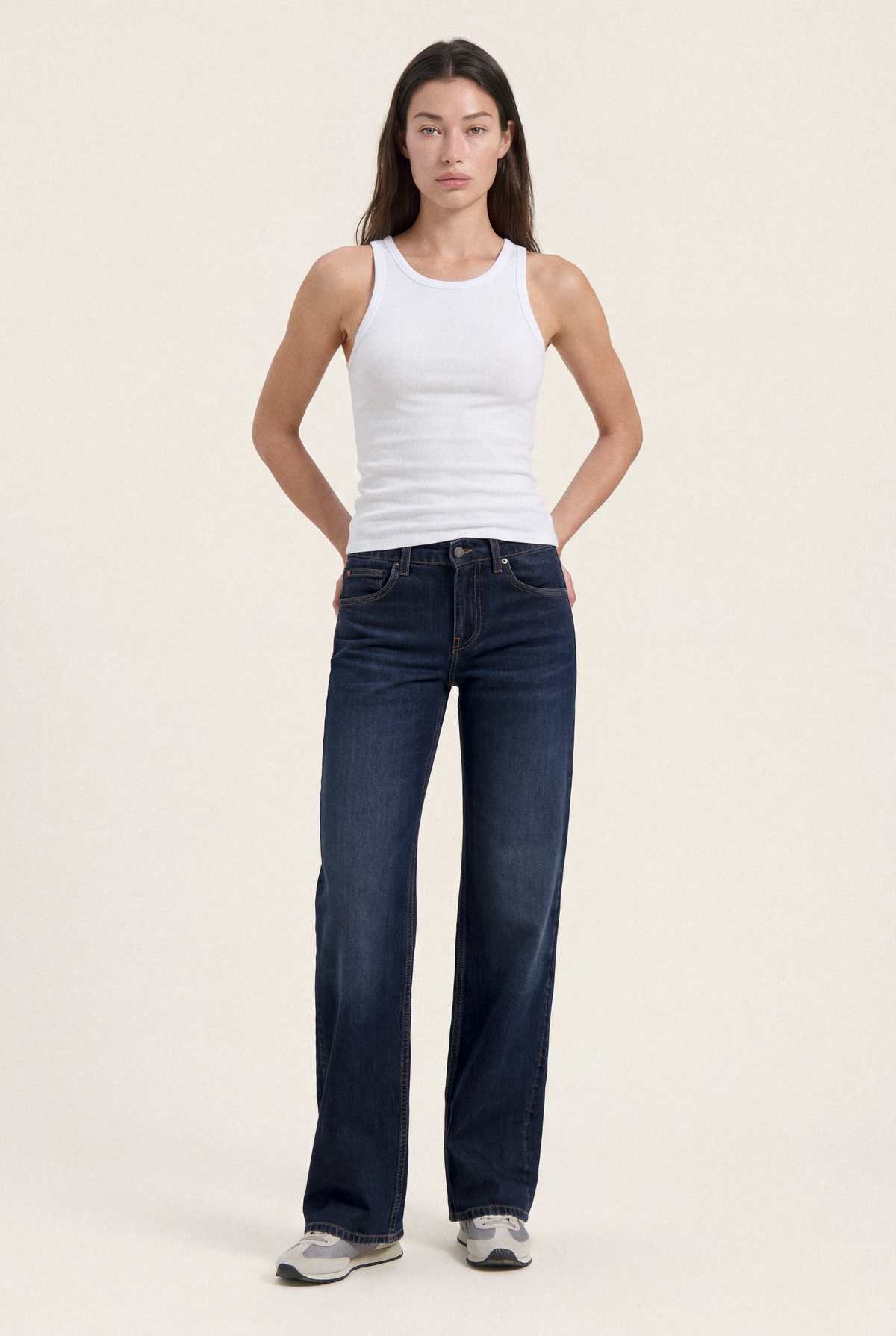 Cleo Mid Loose - Rustic Blue