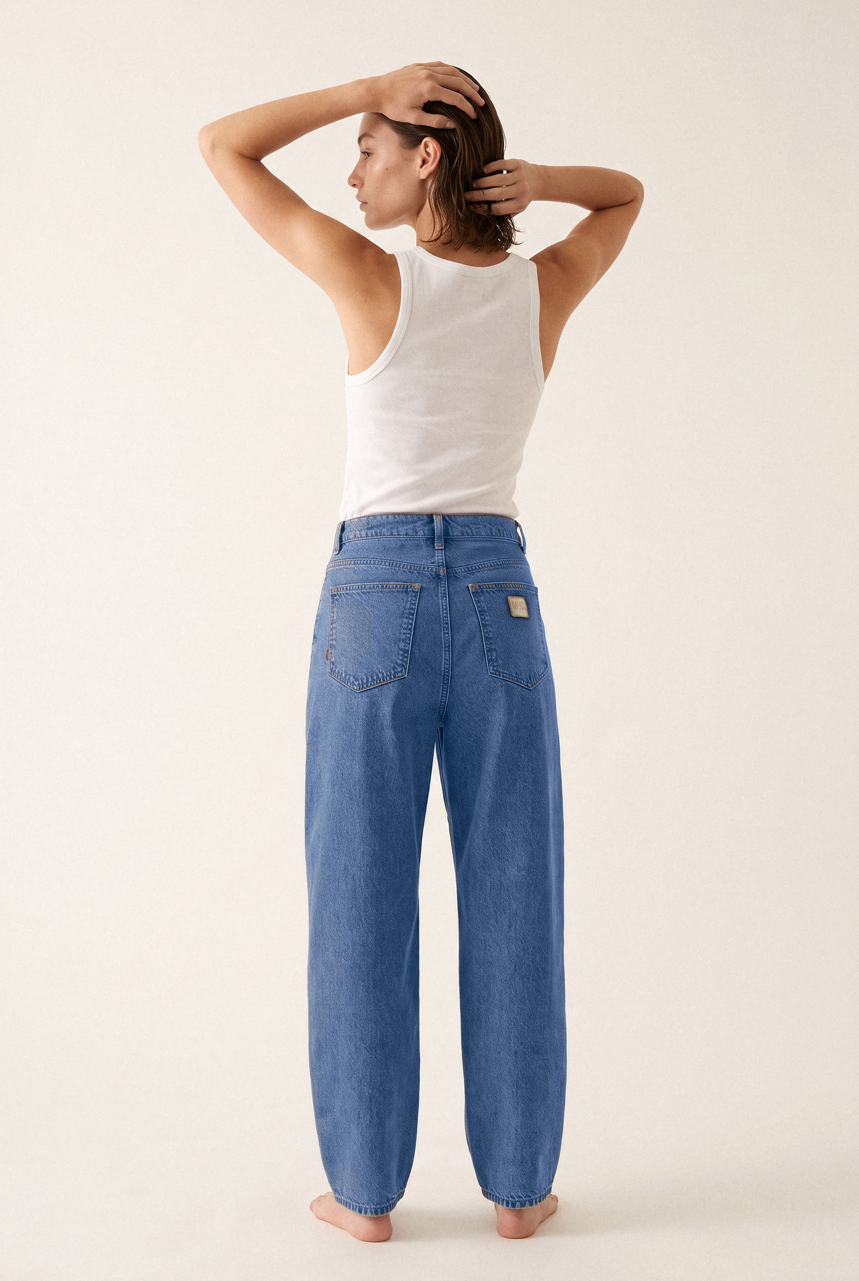 Brooke High Barrel Stone Vintage - back